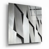 Modern Abstraction Glass Wall Art.